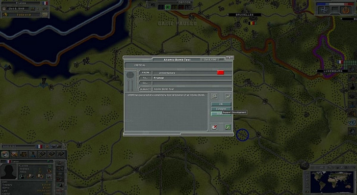Скриншот из игры Supreme Ruler: Cold War