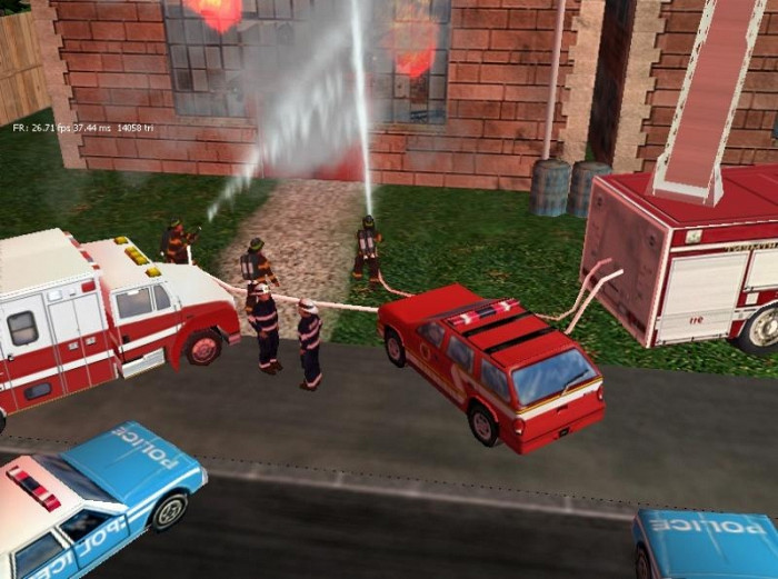 Скриншот из игры Fire Chief