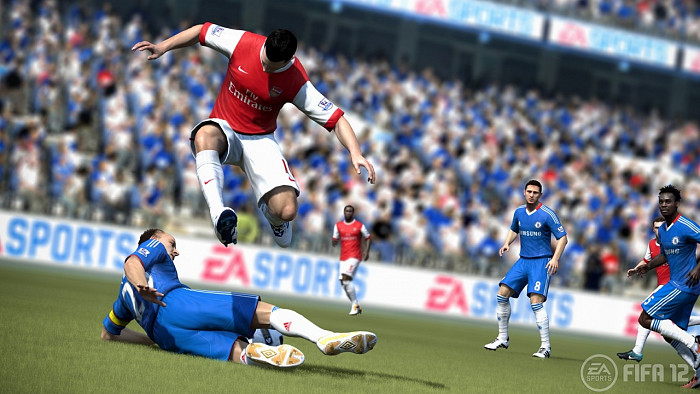 Скриншот из игры FIFA 12