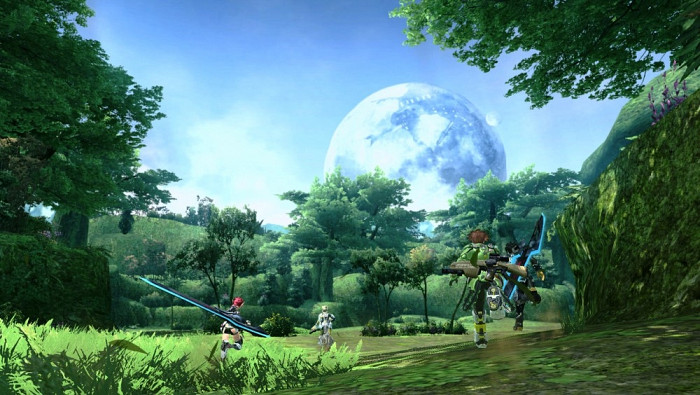 Скриншот из игры Phantasy Star Online 2