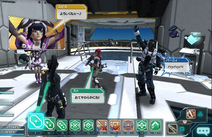 Скриншот из игры Phantasy Star Online 2