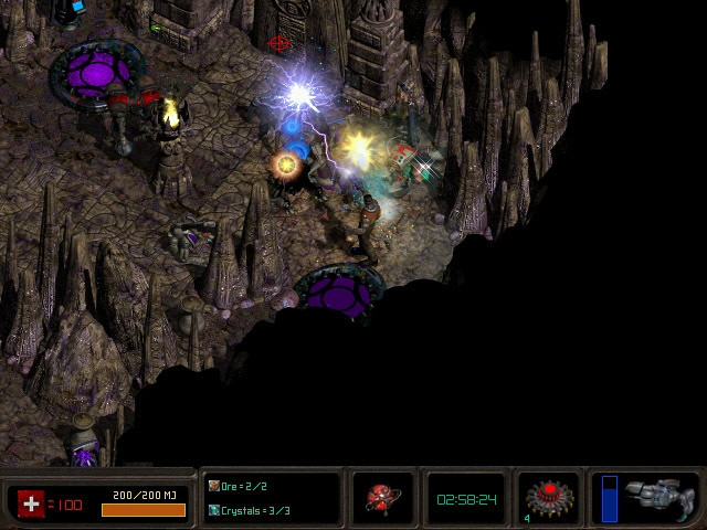 Скриншот из игры Zax - The Alien Hunter