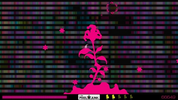 Скриншот из игры PixelJunk Eden