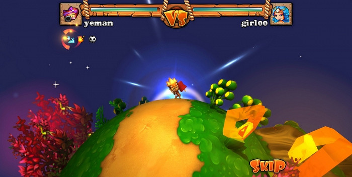 Скриншот из игры Planet Crashers