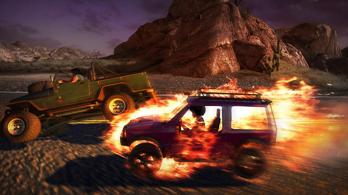 Скриншот из игры Fireburst