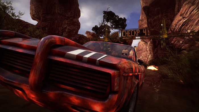 Скриншот из игры Fireburst