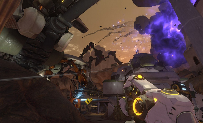 Скриншот из игры Firefall