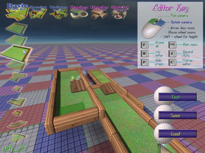 Скриншот из игры Putt Mania