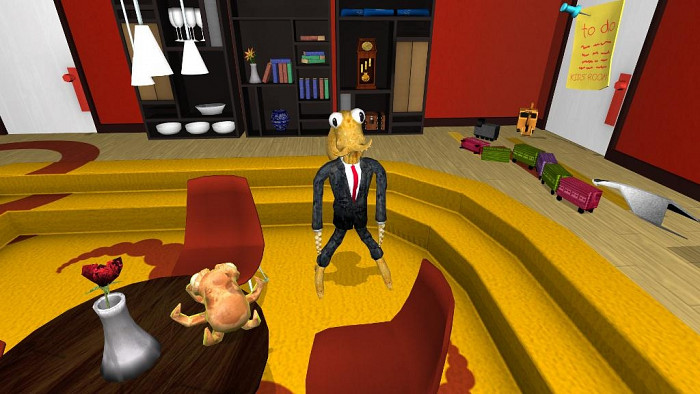 Скриншот из игры Octodad