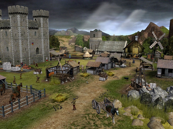 Скриншот из игры Firefly Studios' Stronghold