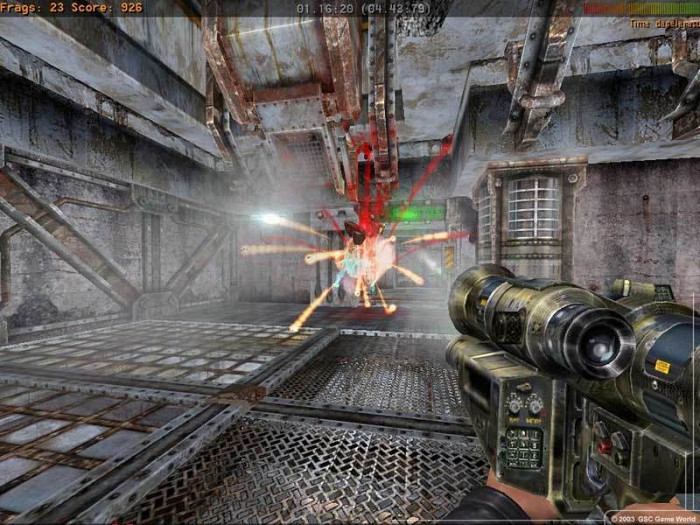 Скриншот из игры FireStarter