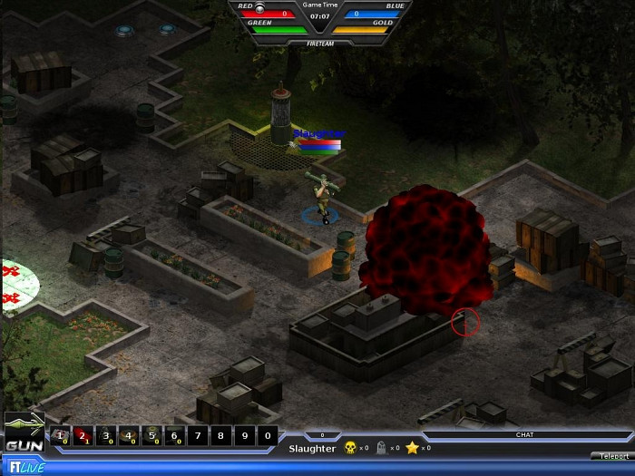 Скриншот из игры Fireteam Reloaded