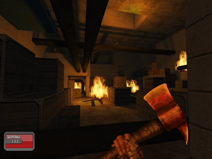 Скриншот из игры FireTrap
