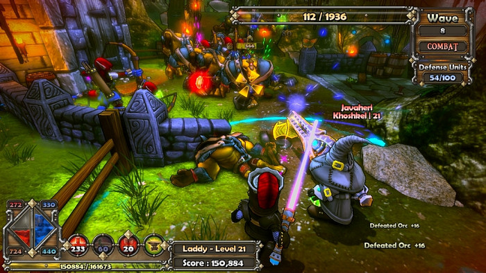Скриншот из игры Dungeon Defenders