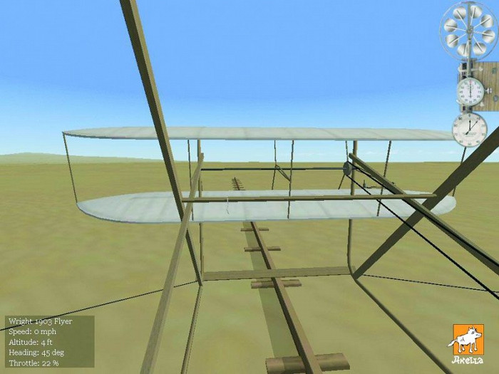 Скриншот из игры First Flight: The Wright Experience