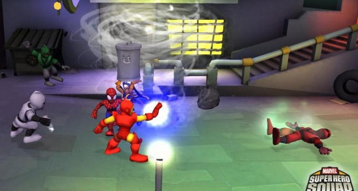 Скриншот из игры Marvel Super Hero Squad Online