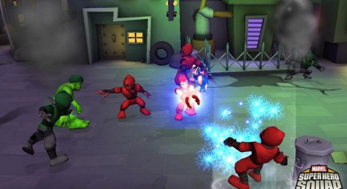 Скриншот из игры Marvel Super Hero Squad Online