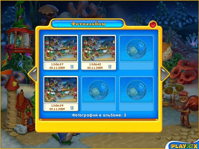 Скриншот из игры Fishdom: Frosty Splash