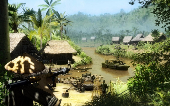 Скриншот из игры Men of War: Vietnam