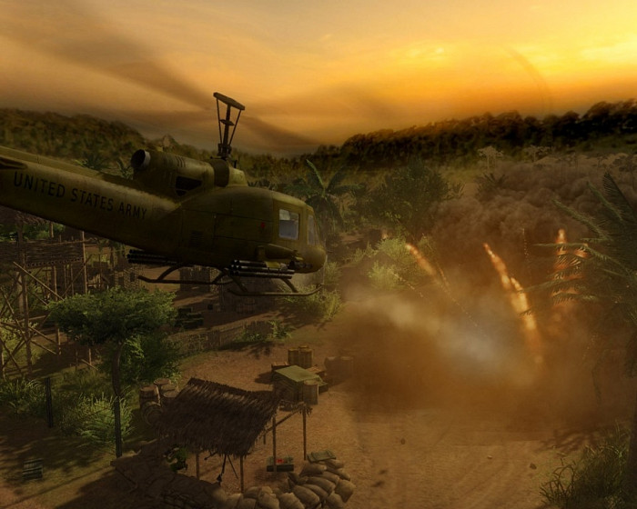 Скриншот из игры Men of War: Vietnam