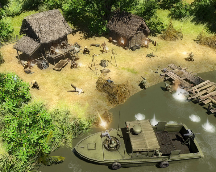 Скриншот из игры Men of War: Vietnam