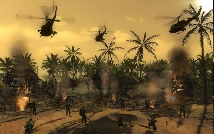 Скриншот из игры Men of War: Vietnam