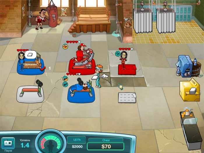 Скриншот из игры Fitness Dash