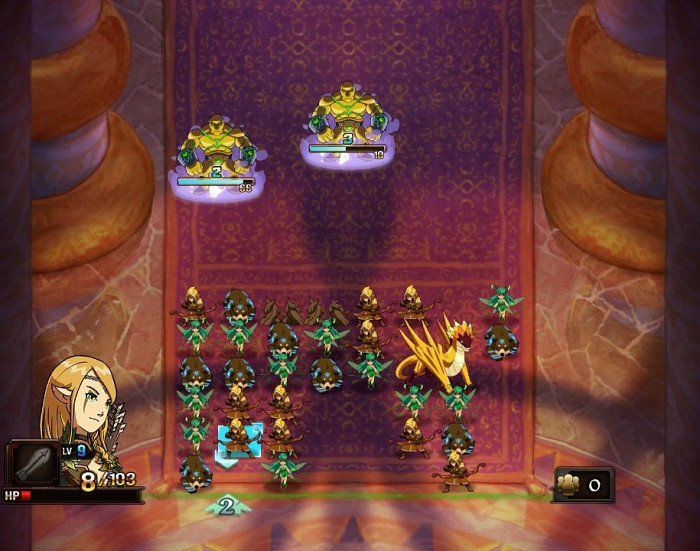 Скриншот из игры Might and Magic: Clash of Heroes