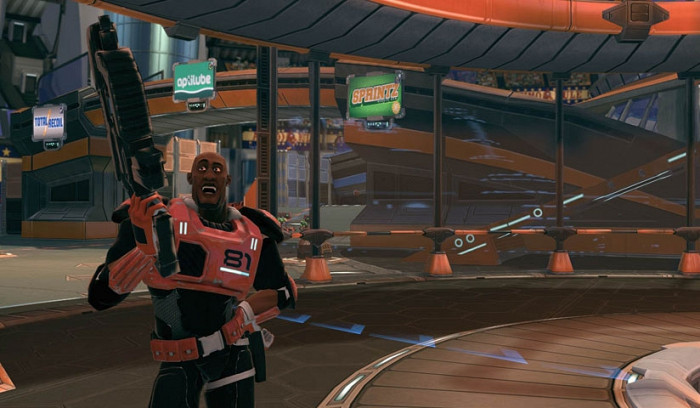 Скриншот из игры Monday Night Combat
