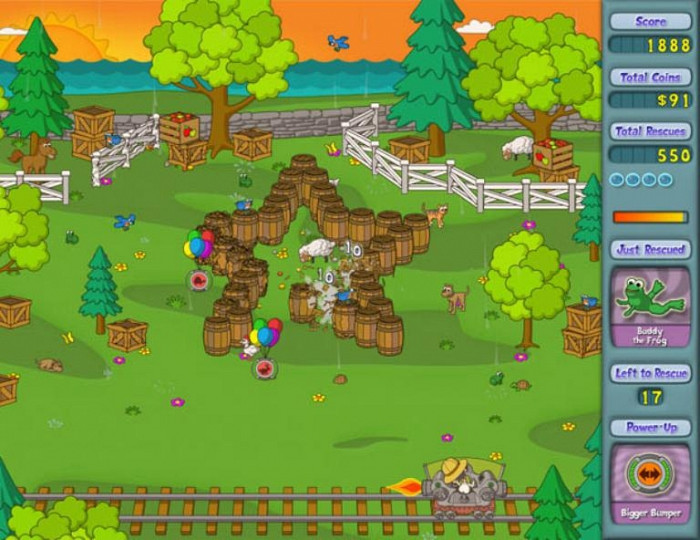 Скриншот из игры FizzBall