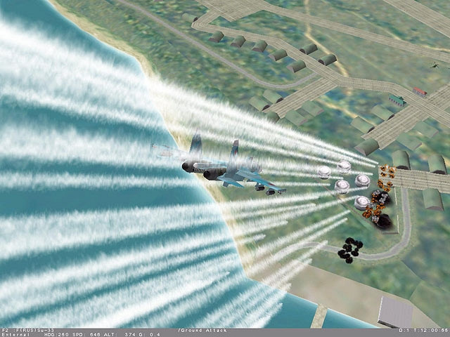 Скриншот из игры Flanker 2.0: Combat Flight Simulator