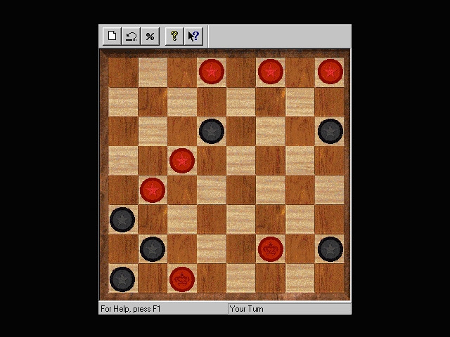 Скриншот из игры MVP Checkers