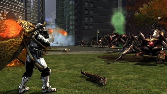 Скриншот из игры Earth Defense Force: Insect Armageddon