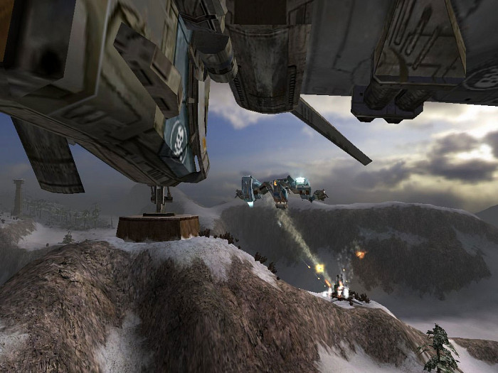 Скриншот из игры Yager