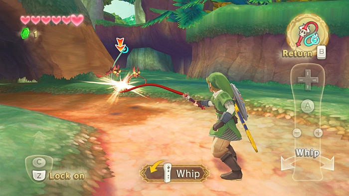 Скриншот из игры Legend of Zelda: Skyward Sword, The