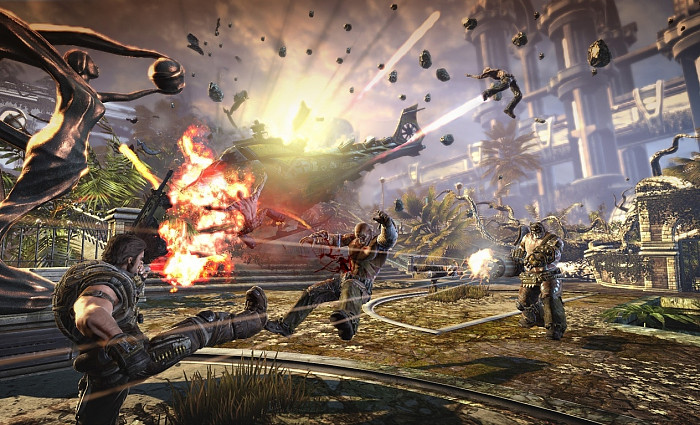 Скриншот из игры Bulletstorm