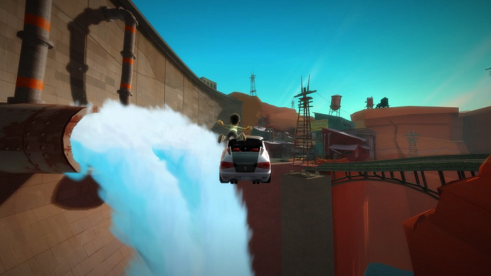 Скриншот из игры Kinect Joy Ride