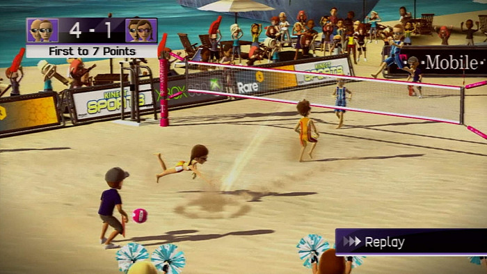 Скриншот из игры Kinect Sports