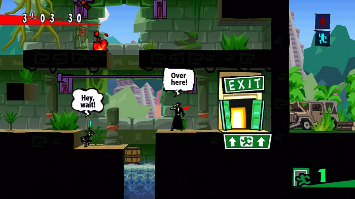 Скриншот из игры Exit 2