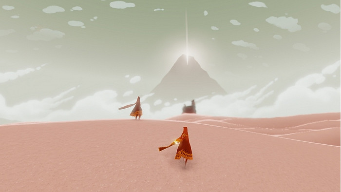 Скриншот из игры Journey