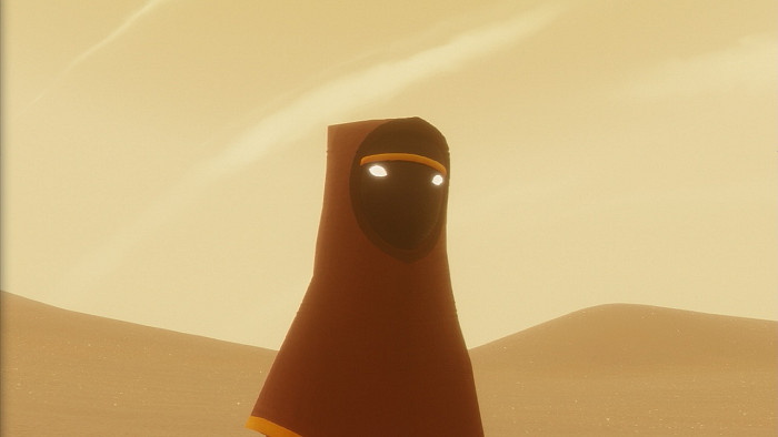Скриншот из игры Journey