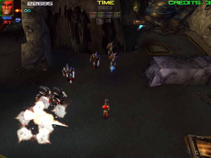 Скриншот из игры Expendable