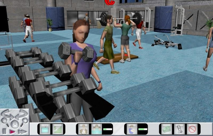 Скриншот из игры Health & Fitness Club Tycoon