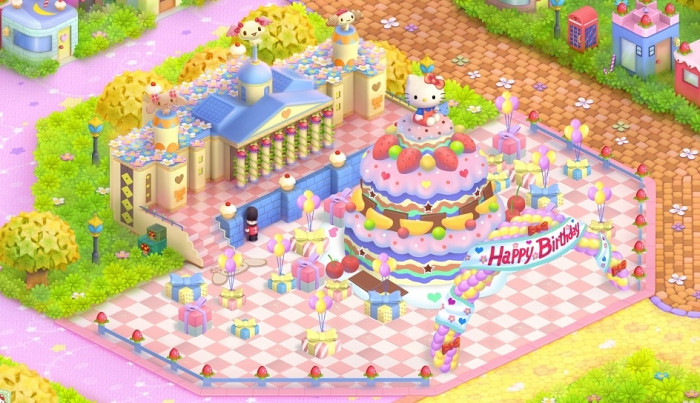 Скриншот из игры Hello Kitty Online