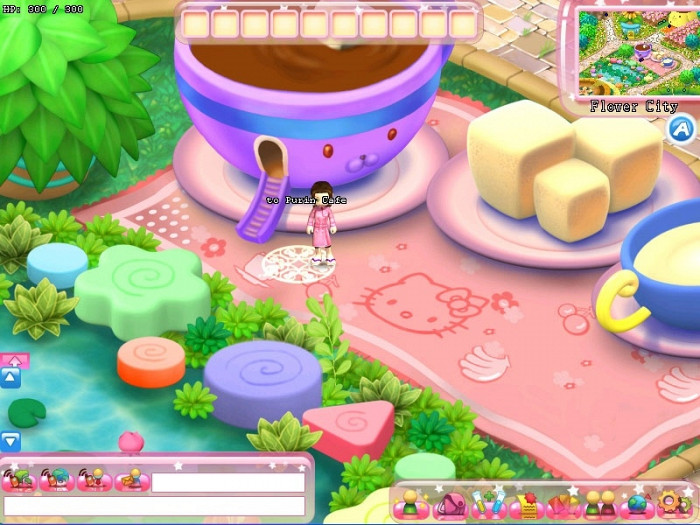 Скриншот из игры Hello Kitty Online