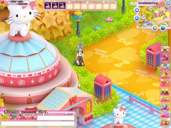 Скриншот из игры Hello Kitty Online