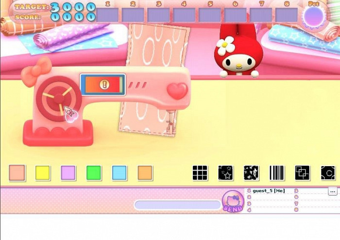 Скриншот из игры Hello Kitty Online