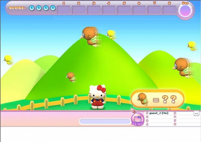 Скриншот из игры Hello Kitty Online