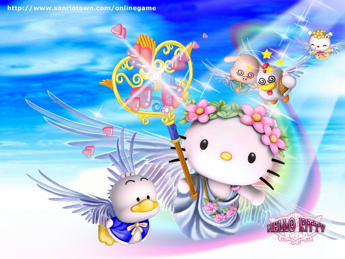 Скриншот из игры Hello Kitty Online