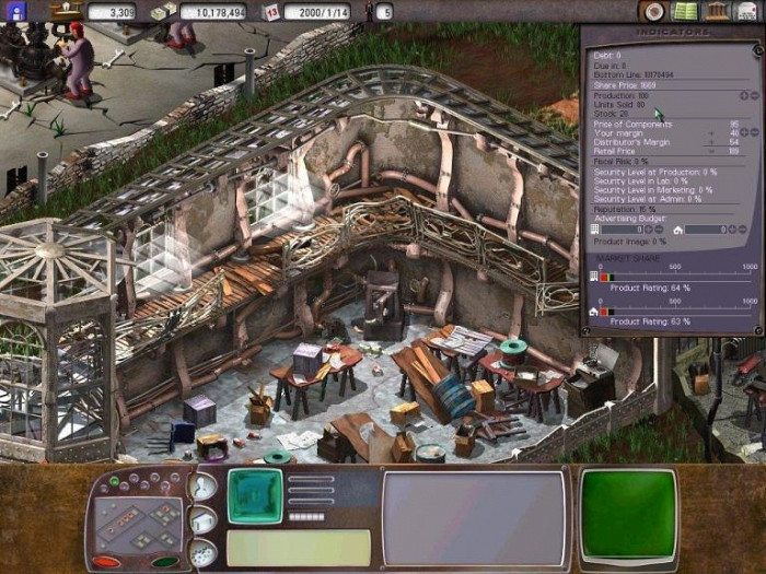 Скриншот из игры Gadget Tycoon